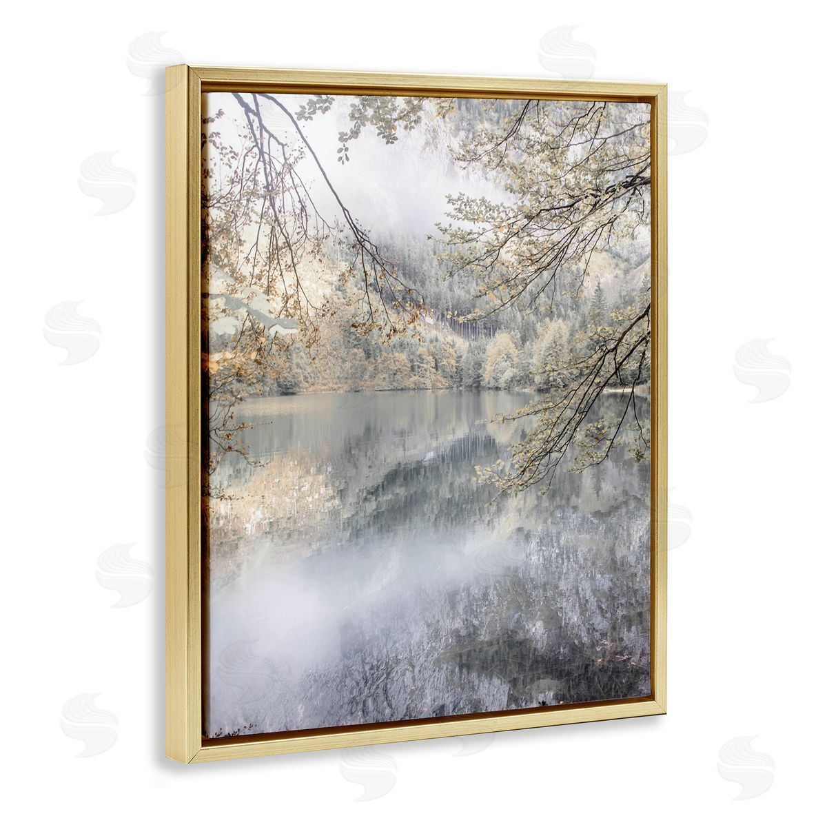 Irene Weisz Foggy Pond Landscape Reflection