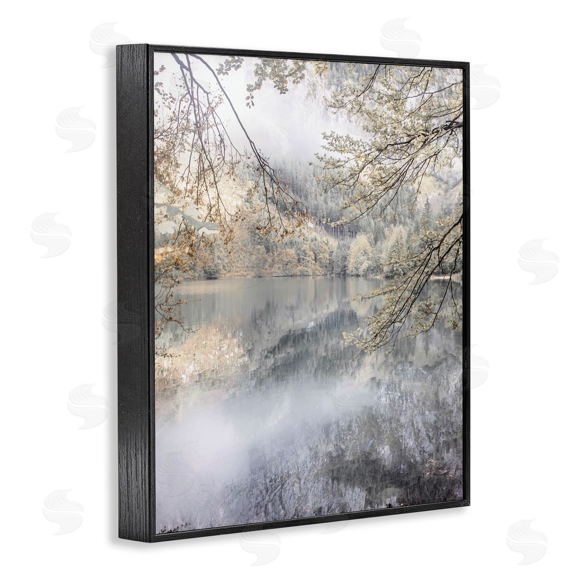Irene Weisz Foggy Pond Landscape Reflection