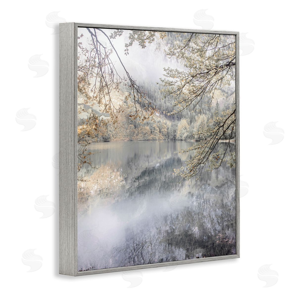 Irene Weisz Foggy Pond Landscape Reflection