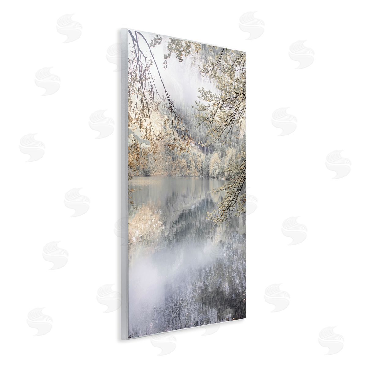 Irene Weisz Foggy Pond Landscape Reflection