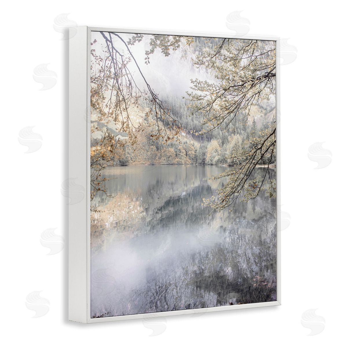 Irene Weisz Foggy Pond Landscape Reflection