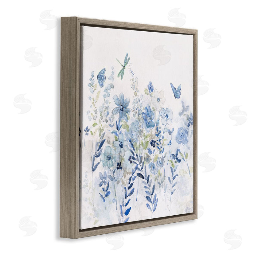 Sally Swatland | Delicate Blue Floral Garden