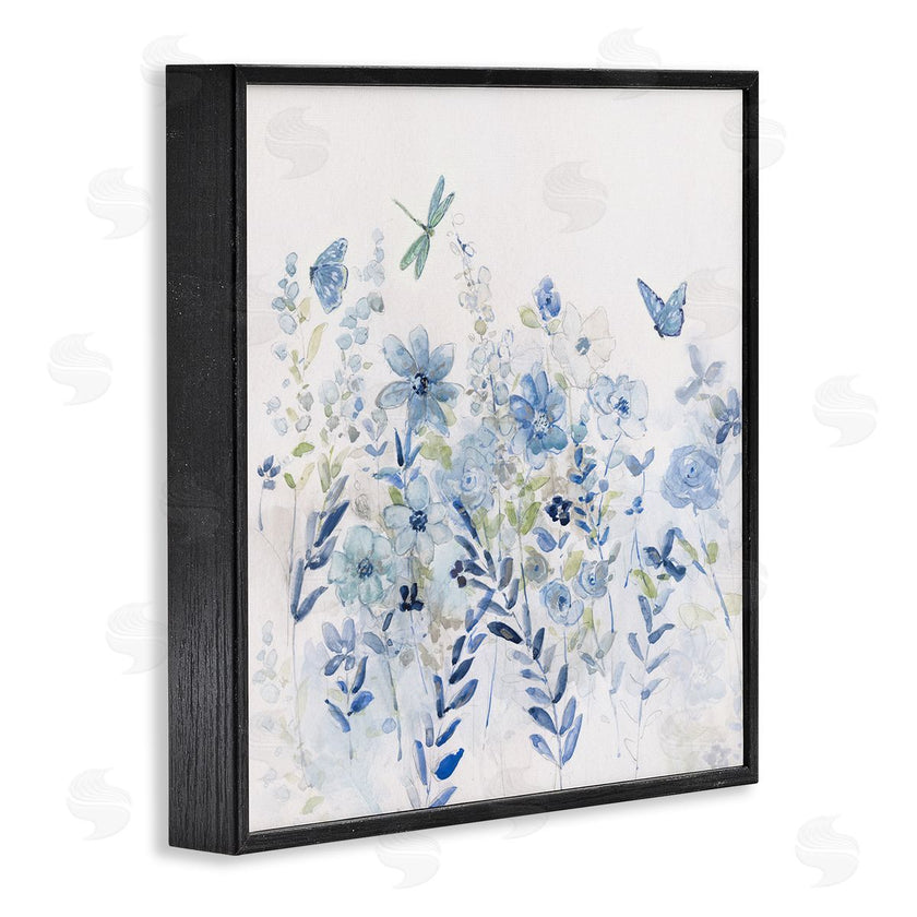Sally Swatland | Delicate Blue Floral Garden