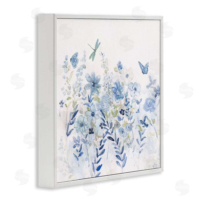 Sally Swatland | Delicate Blue Floral Garden