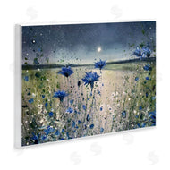 Jennifer Taylor Art | Moon over Blooming Flowers