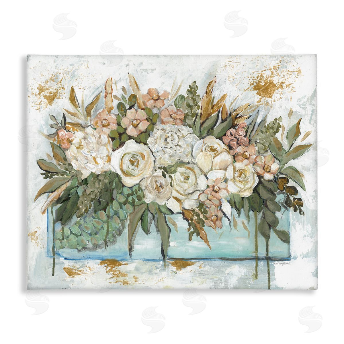 Mackenzie Kissell Country Floral Planter Arrangement