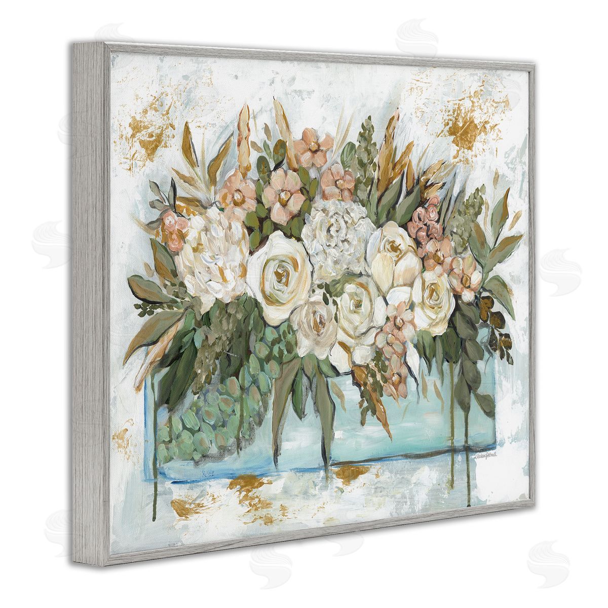 Mackenzie Kissell Country Floral Planter Arrangement