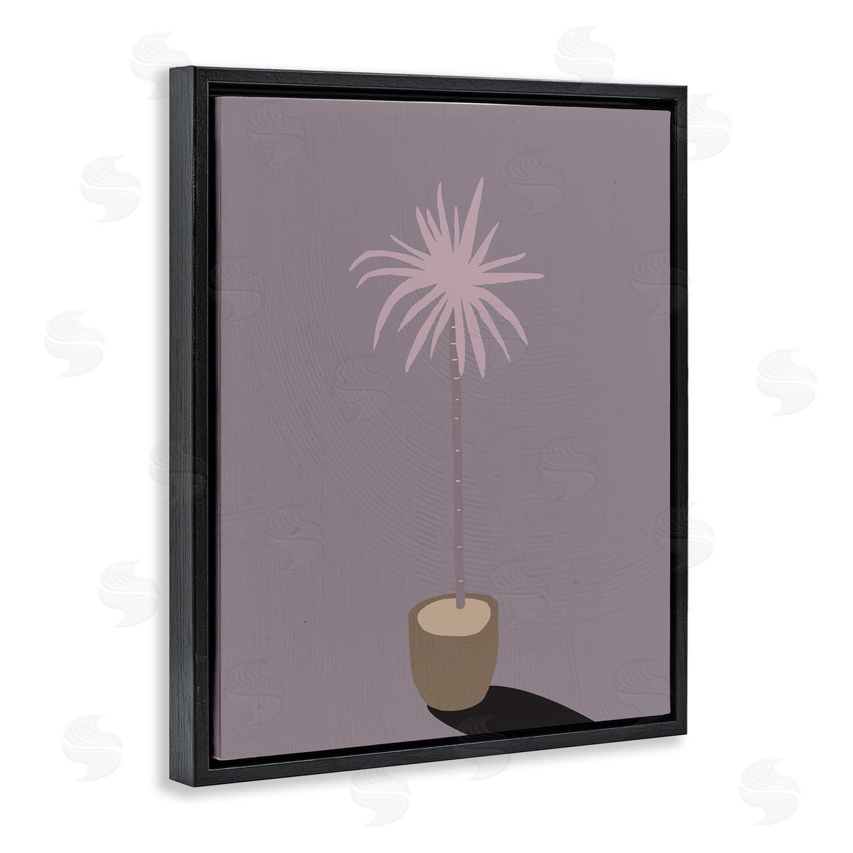 Stupell Studio Contemporary Potted Palm Tree