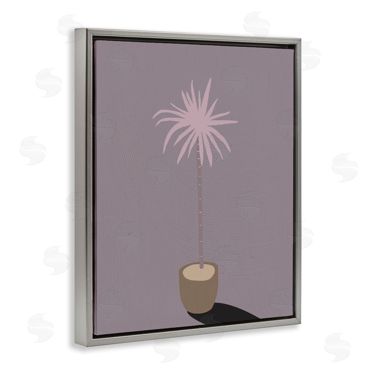 Stupell Studio Contemporary Potted Palm Tree