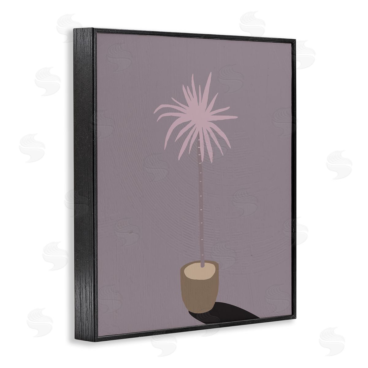 Stupell Studio Contemporary Potted Palm Tree