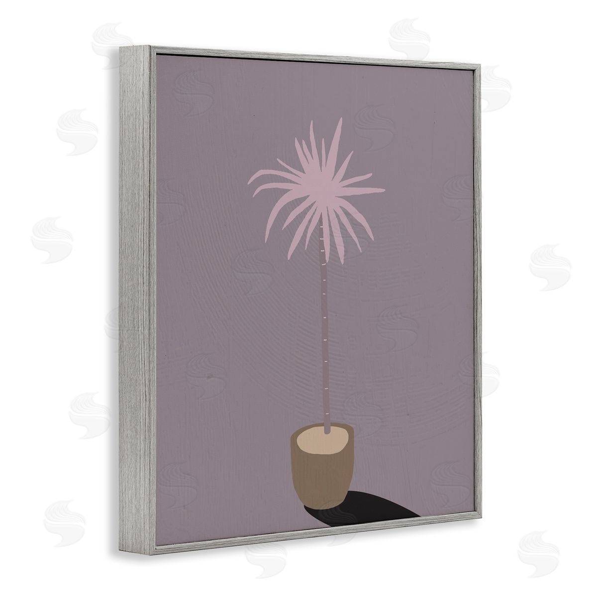 Stupell Studio Contemporary Potted Palm Tree