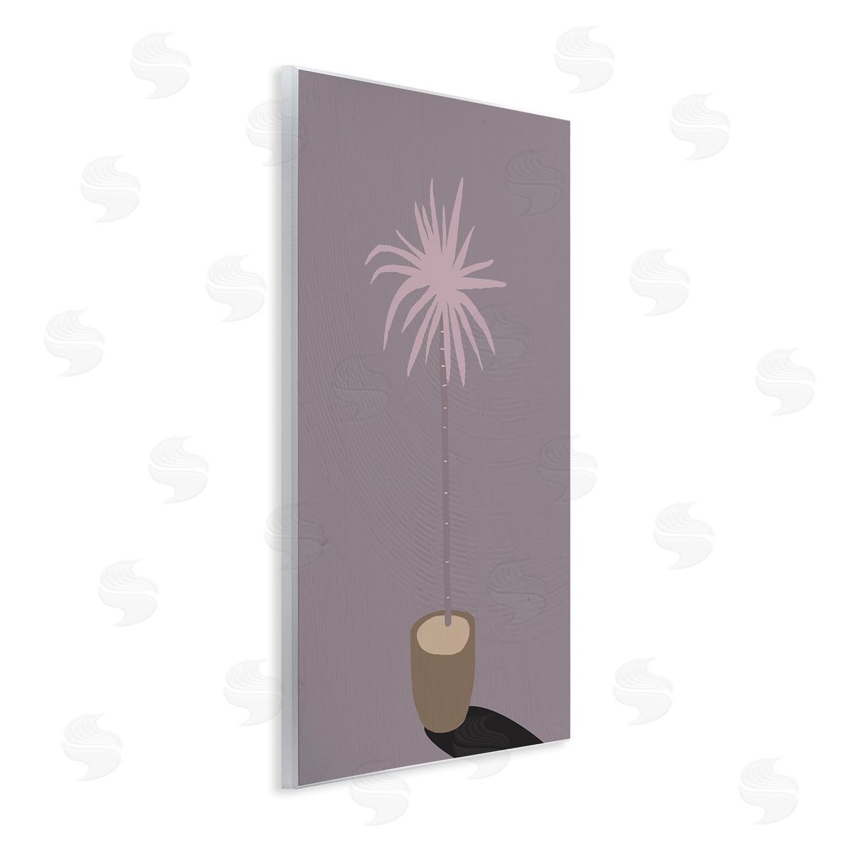 Stupell Studio Contemporary Potted Palm Tree