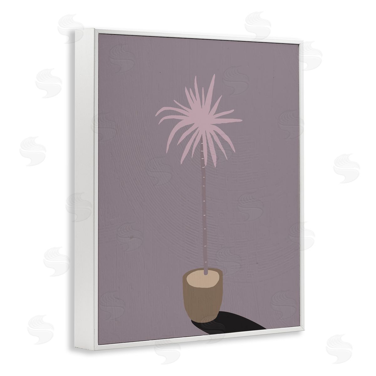Stupell Studio Contemporary Potted Palm Tree