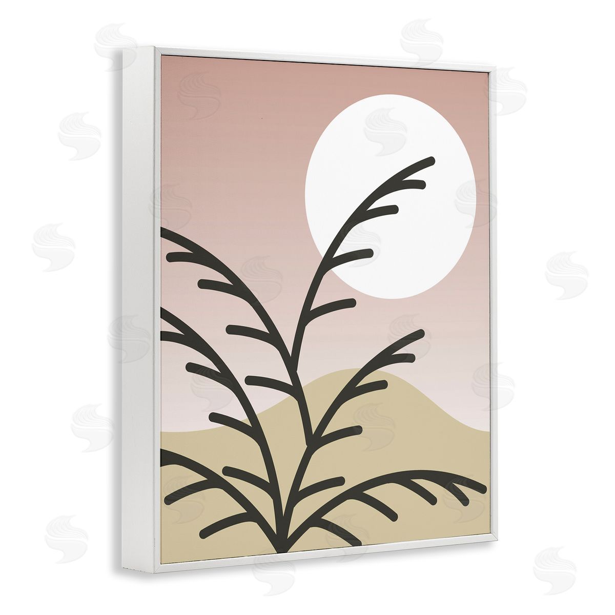 Stupell Studio Contemporary Mountain Branches 