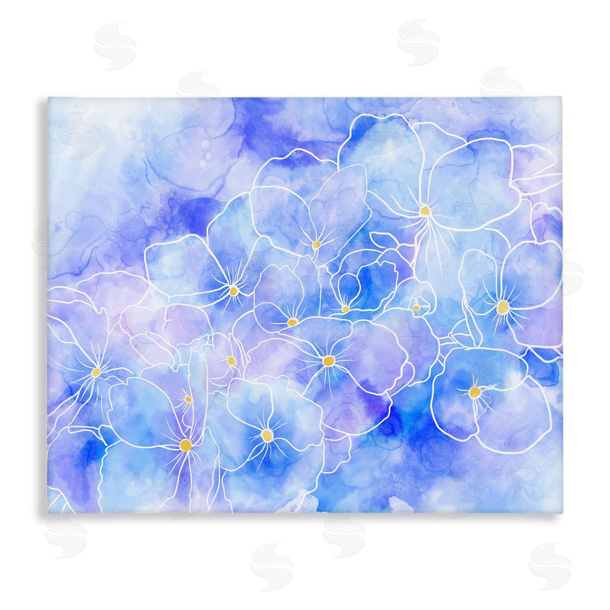 Stupell Studio Contemporary Floral Shapes
