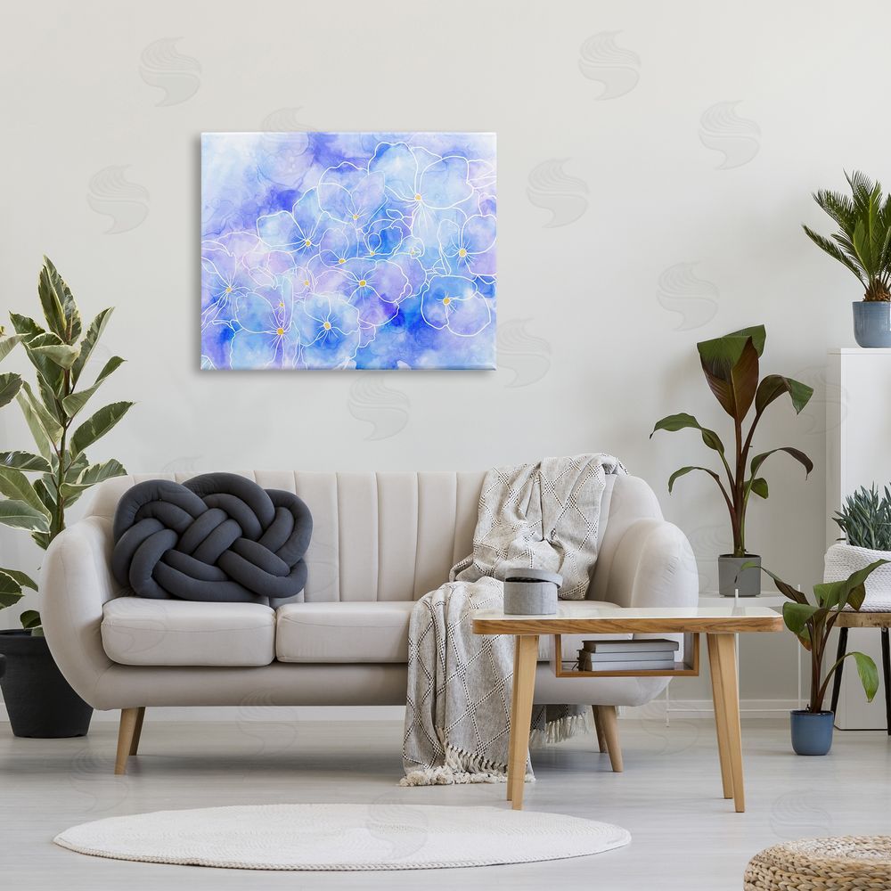 Stupell Studio Contemporary Floral Shapes