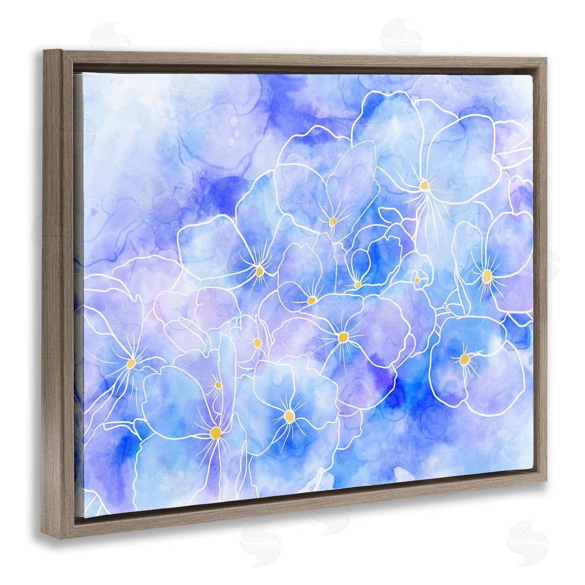 Stupell Studio Contemporary Floral Shapes