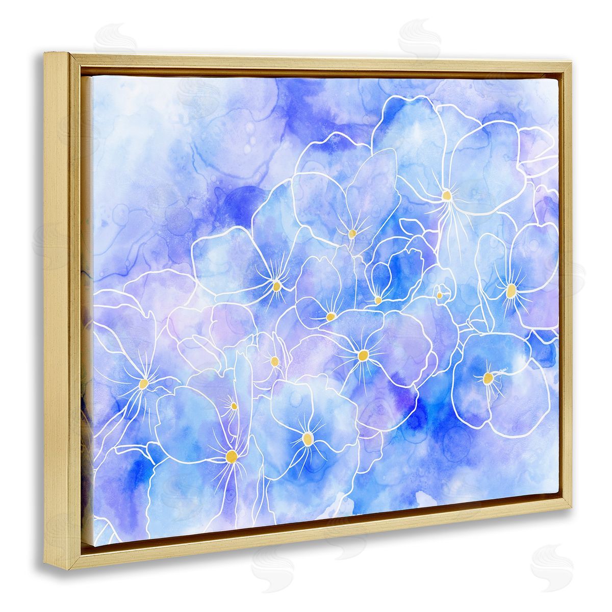 Stupell Studio Contemporary Floral Shapes