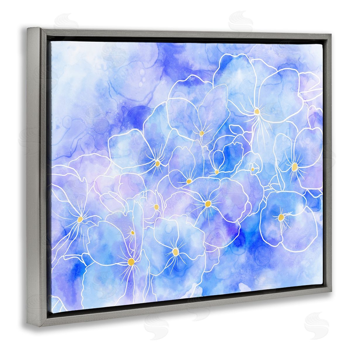 Stupell Studio Contemporary Floral Shapes