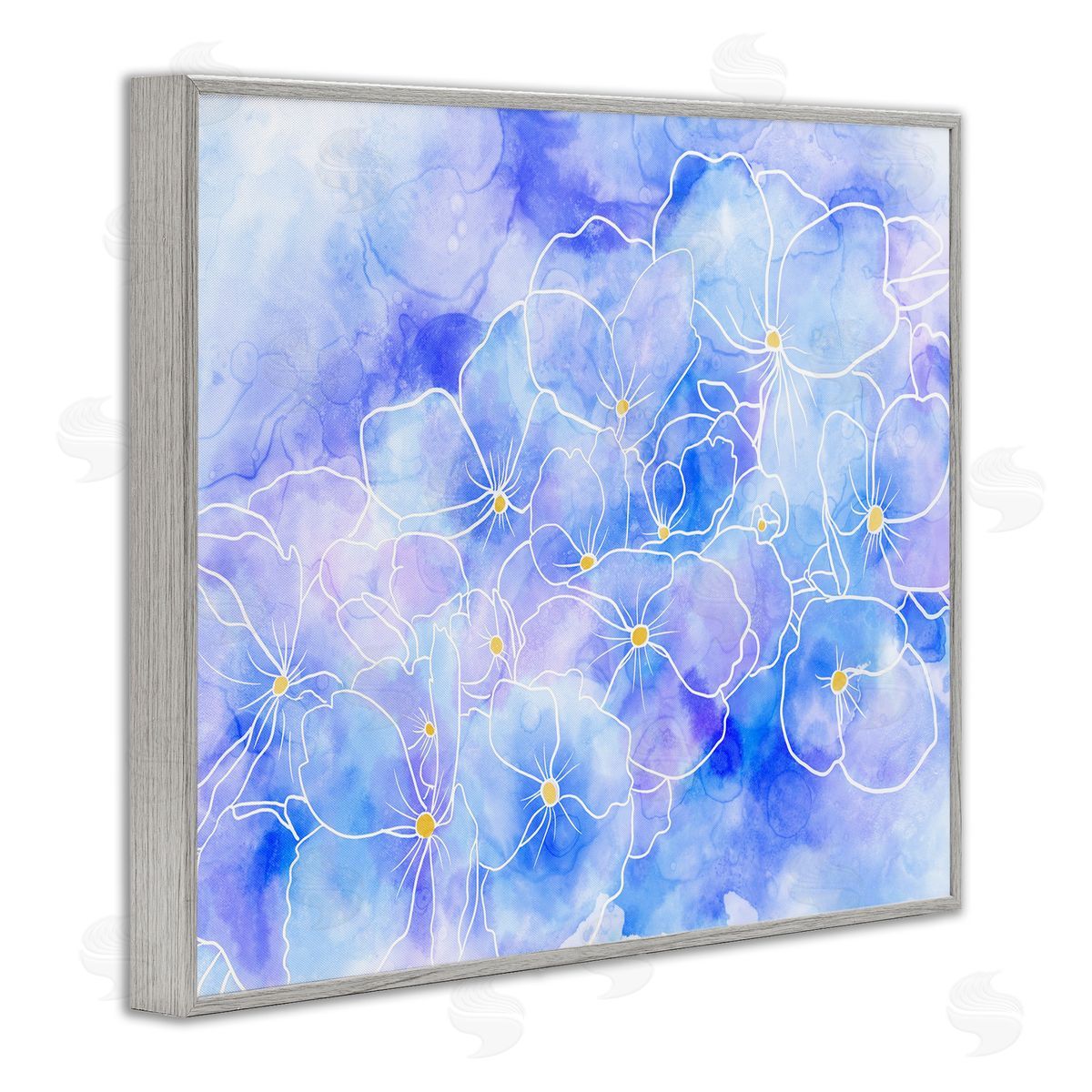 Stupell Studio Contemporary Floral Shapes