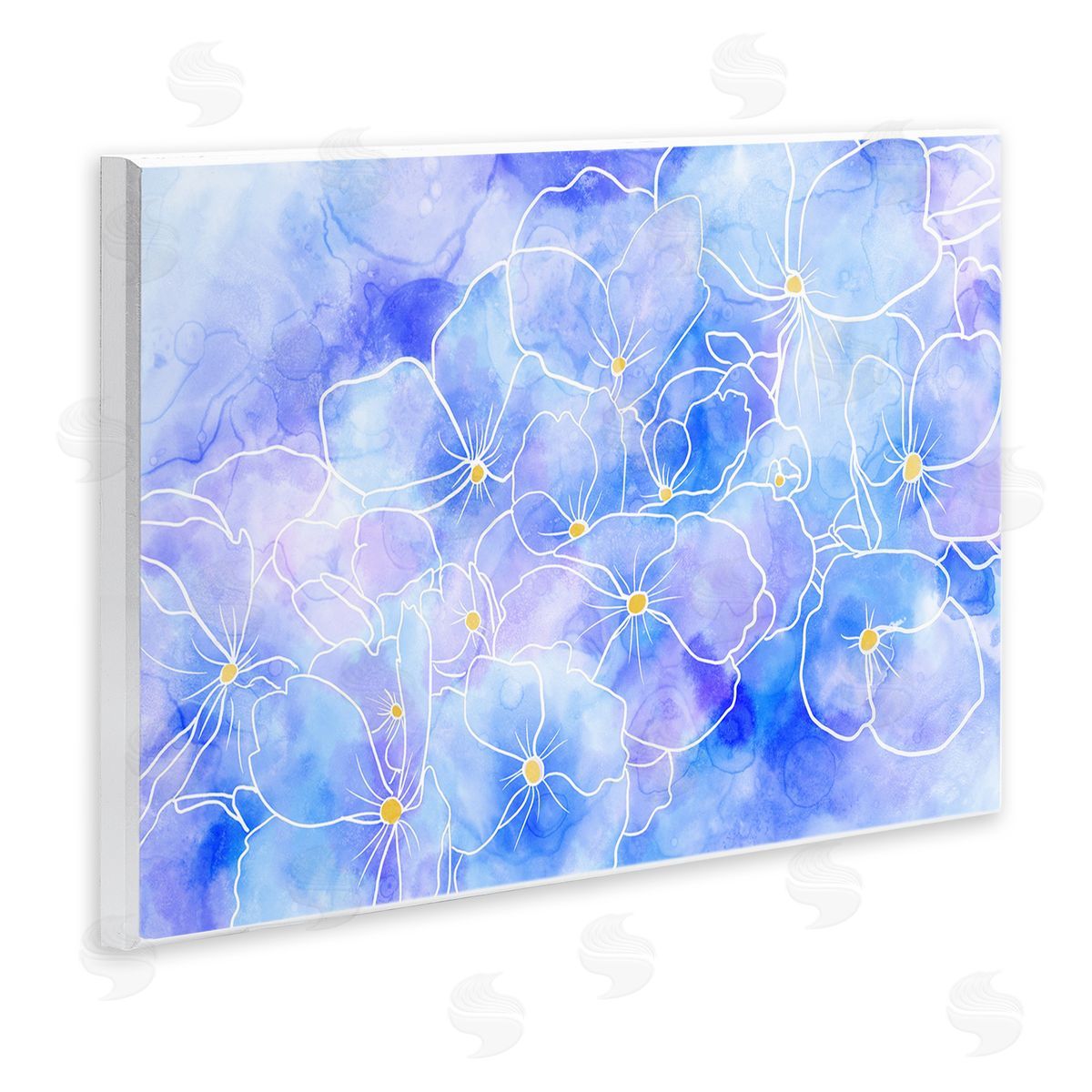 Stupell Studio Contemporary Floral Shapes