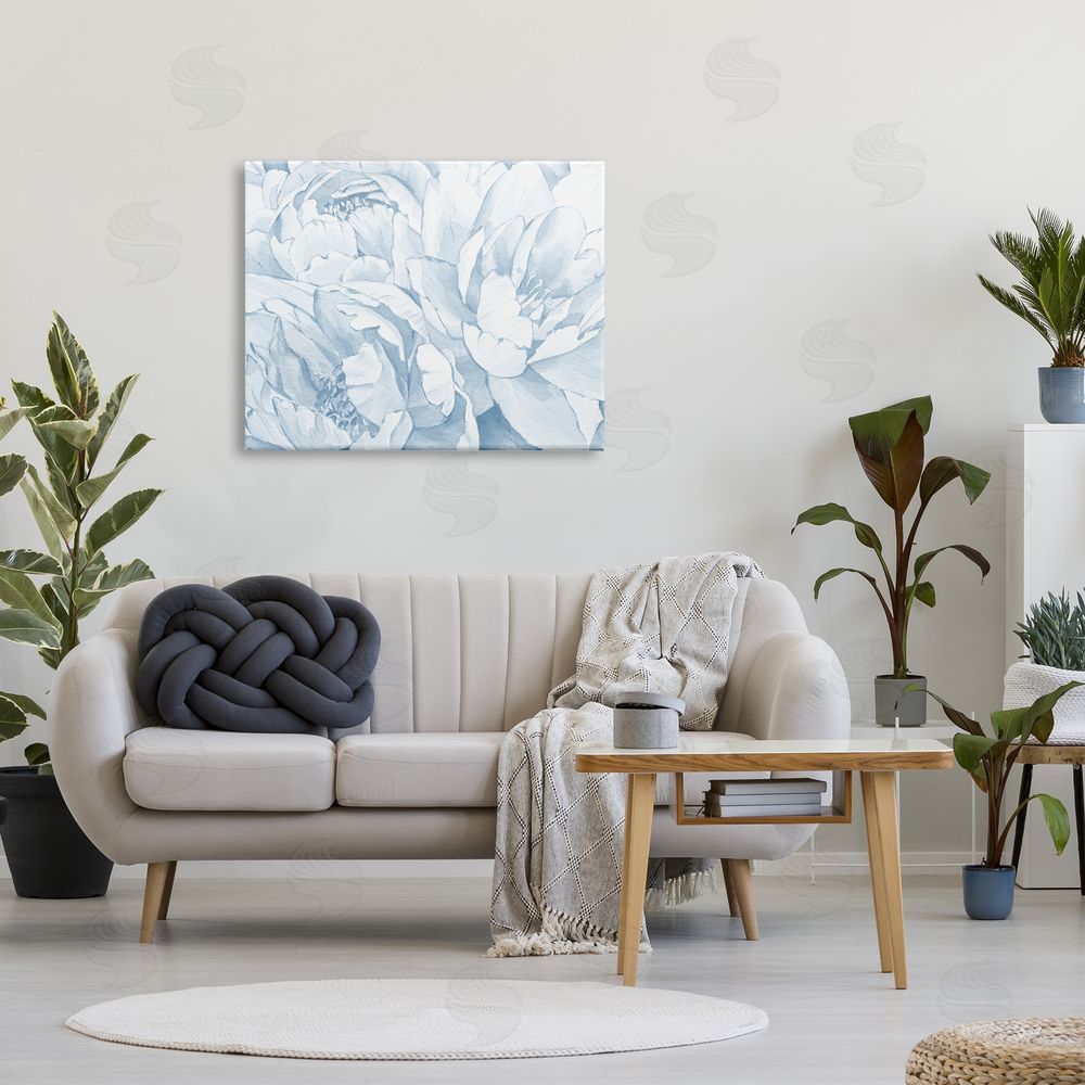 Stupell Studio Delicate Blooming White Peonies