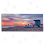 Jeff Poe | Beach Hut Sunset Horizon
