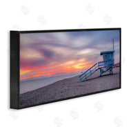 Jeff Poe | Beach Hut Sunset Horizon