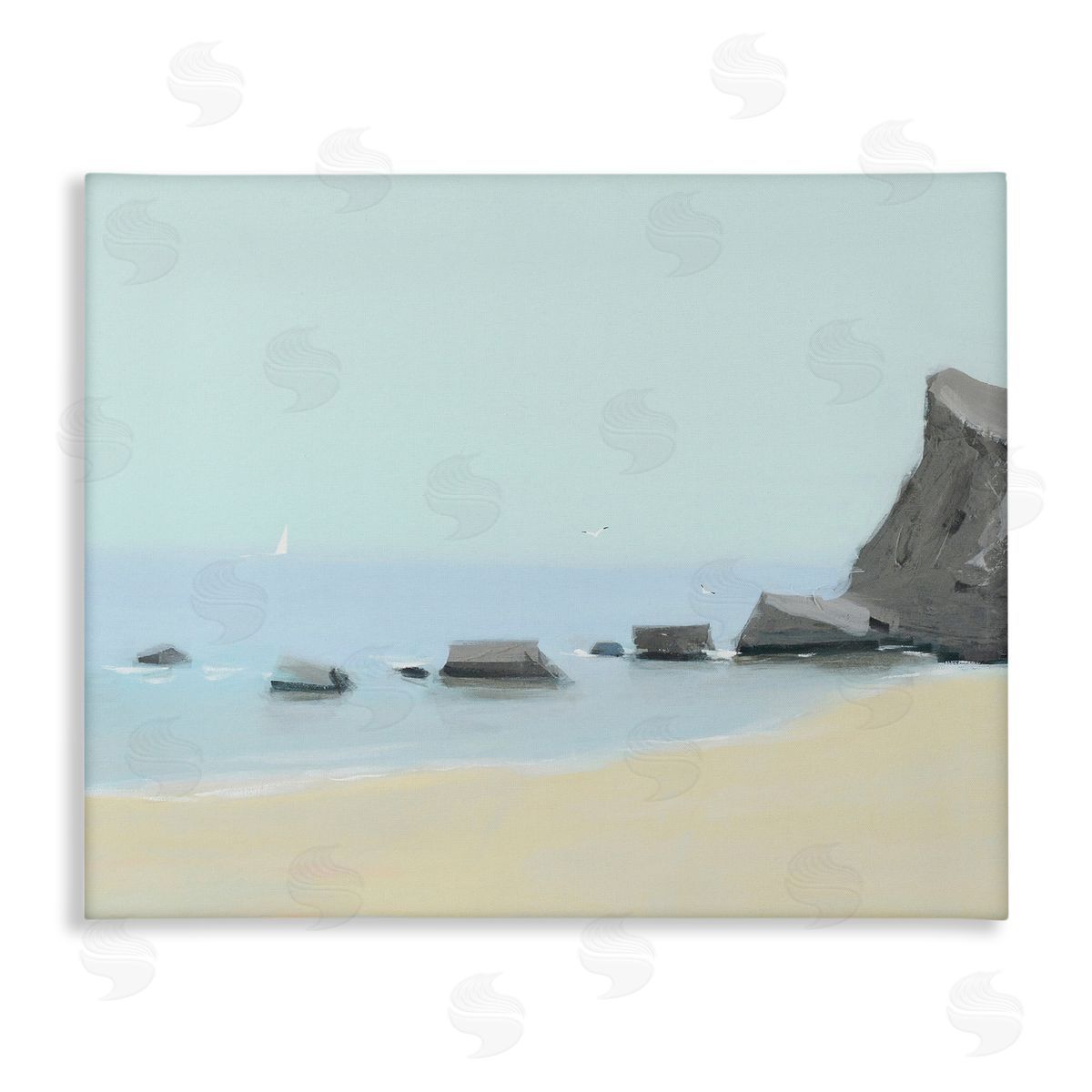 Igor Nekraha Calm Beach Shore Rocks