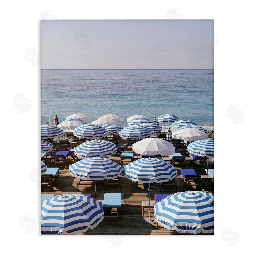 Carina Okula | Beach Umbrellas Summer Sky