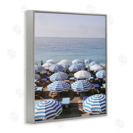 Carina Okula | Beach Umbrellas Summer Sky