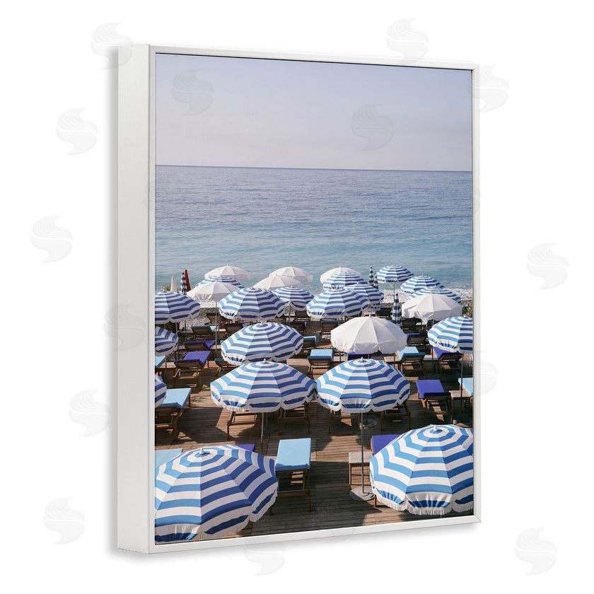 Carina Okula | Beach Umbrellas Summer Sky