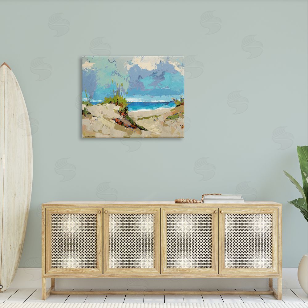 Trevor Copenhaver Modern Seaside Beach Scene
