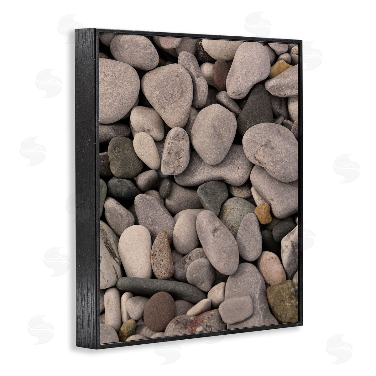 Stupell Studio Various Beach Pebbles Composition
