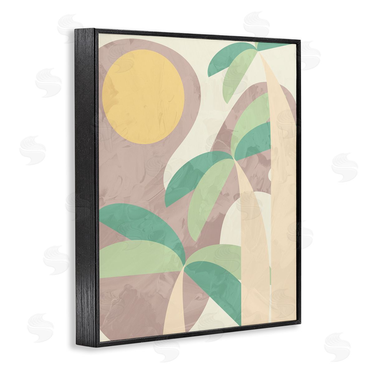 Stupell Studio Geometric Palm Tree Summer