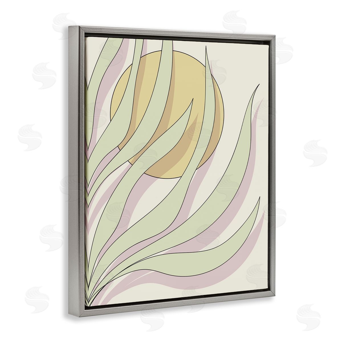 Stupell Studio Contemporary Tropical Plant Leaves
