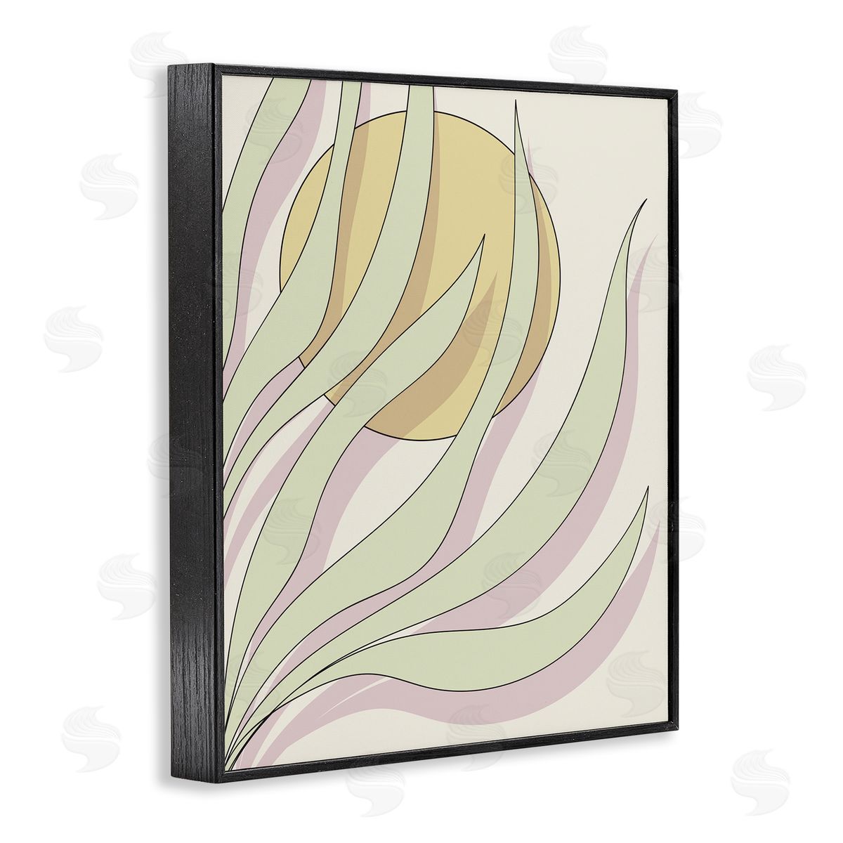 Stupell Studio Contemporary Tropical Plant Leaves
