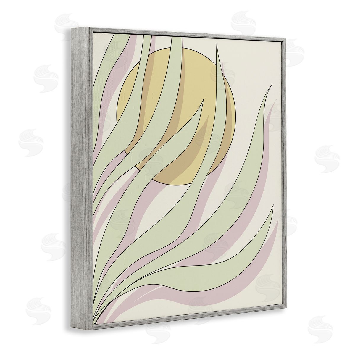 Stupell Studio Contemporary Tropical Plant Leaves