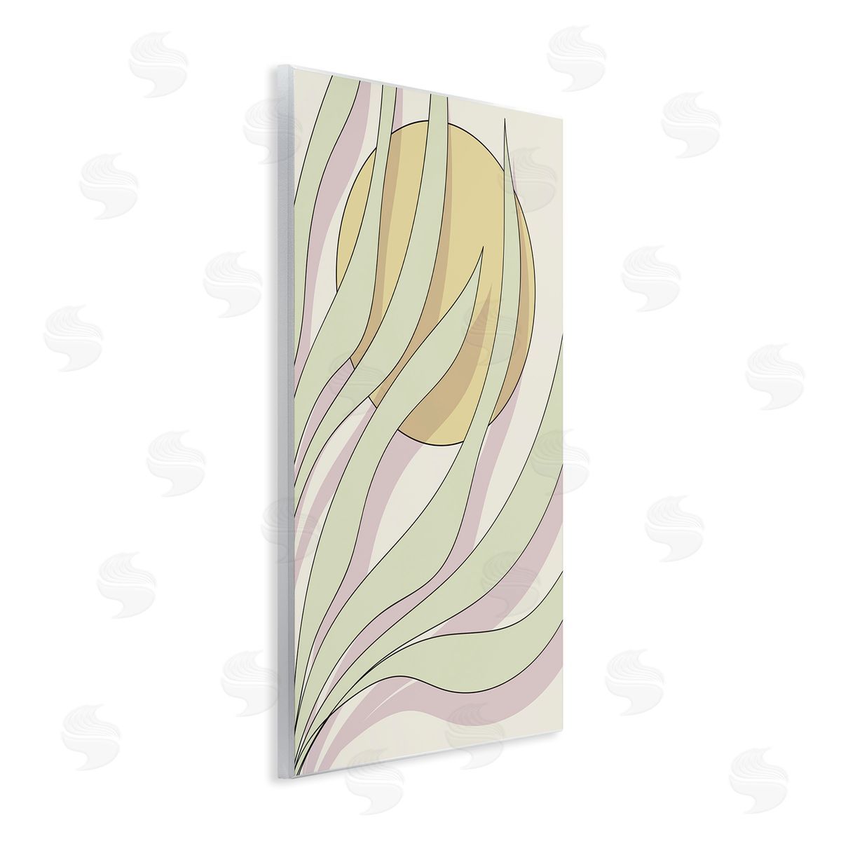 Stupell Studio Contemporary Tropical Plant Leaves