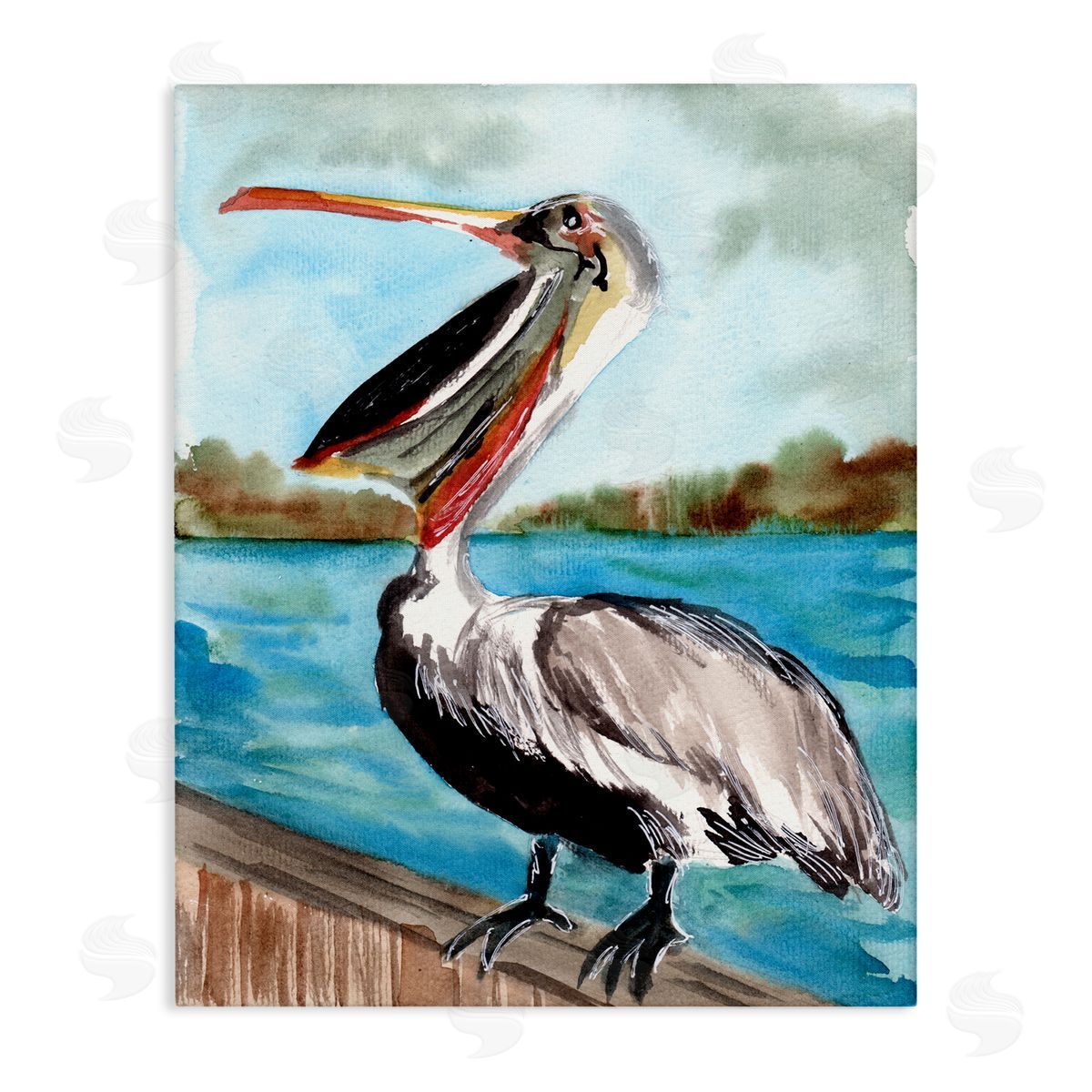 Sebastian Grafmann Nautical Pelican Bird Beak