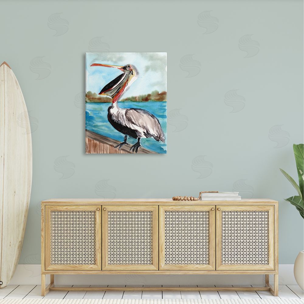 Sebastian Grafmann Nautical Pelican Bird Beak