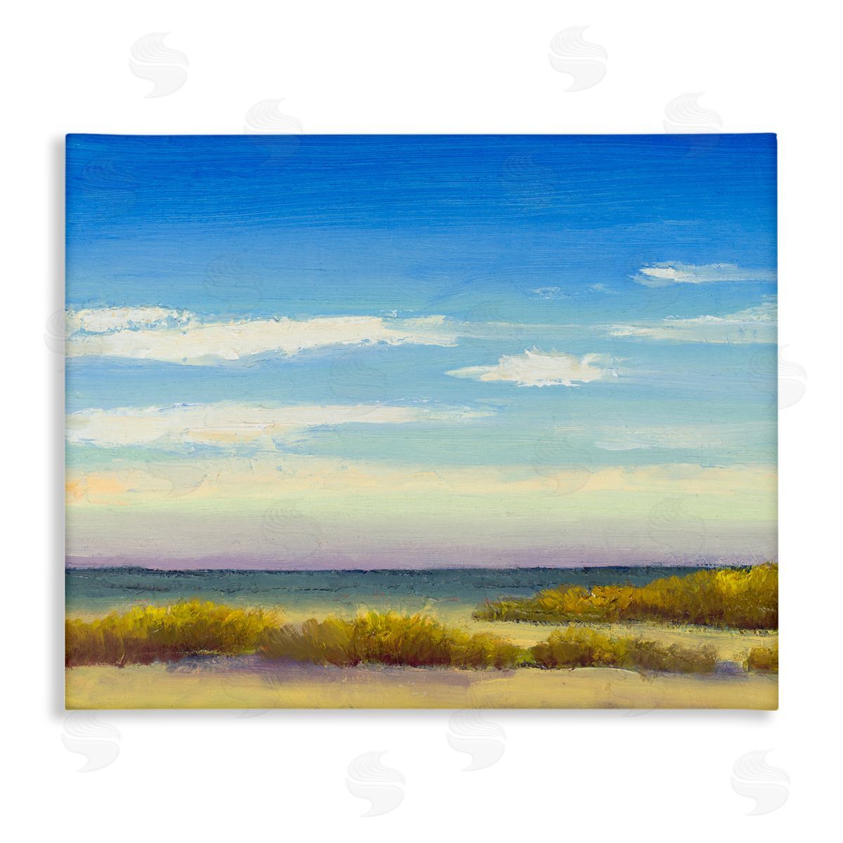 Jenny Green Coastal Beach Vivid Blue Sky
