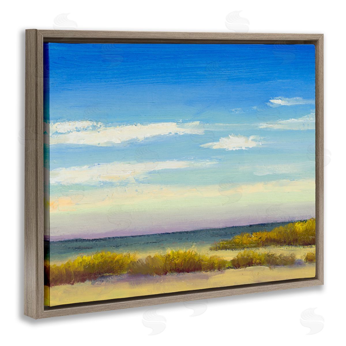 Jenny Green Coastal Beach Vivid Blue Sky