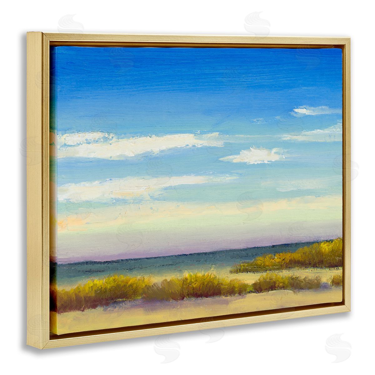 Jenny Green Coastal Beach Vivid Blue Sky