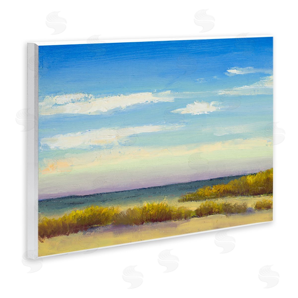 Jenny Green Coastal Beach Vivid Blue Sky
