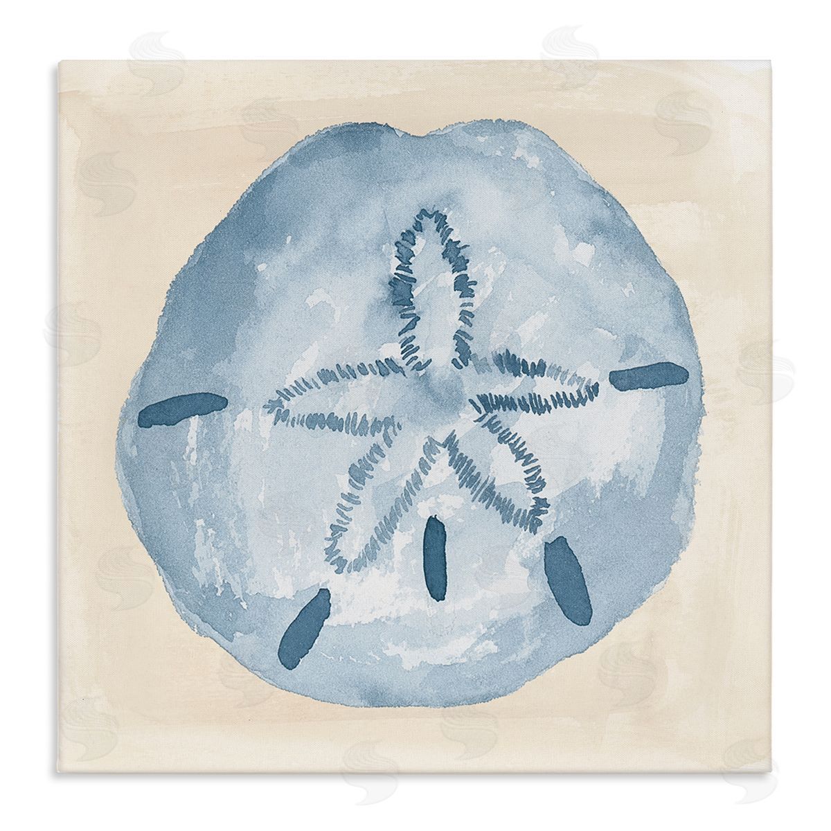 Lucille Price Casual Sand Dollar Beach Life Stretched Canvas Wall Art Print