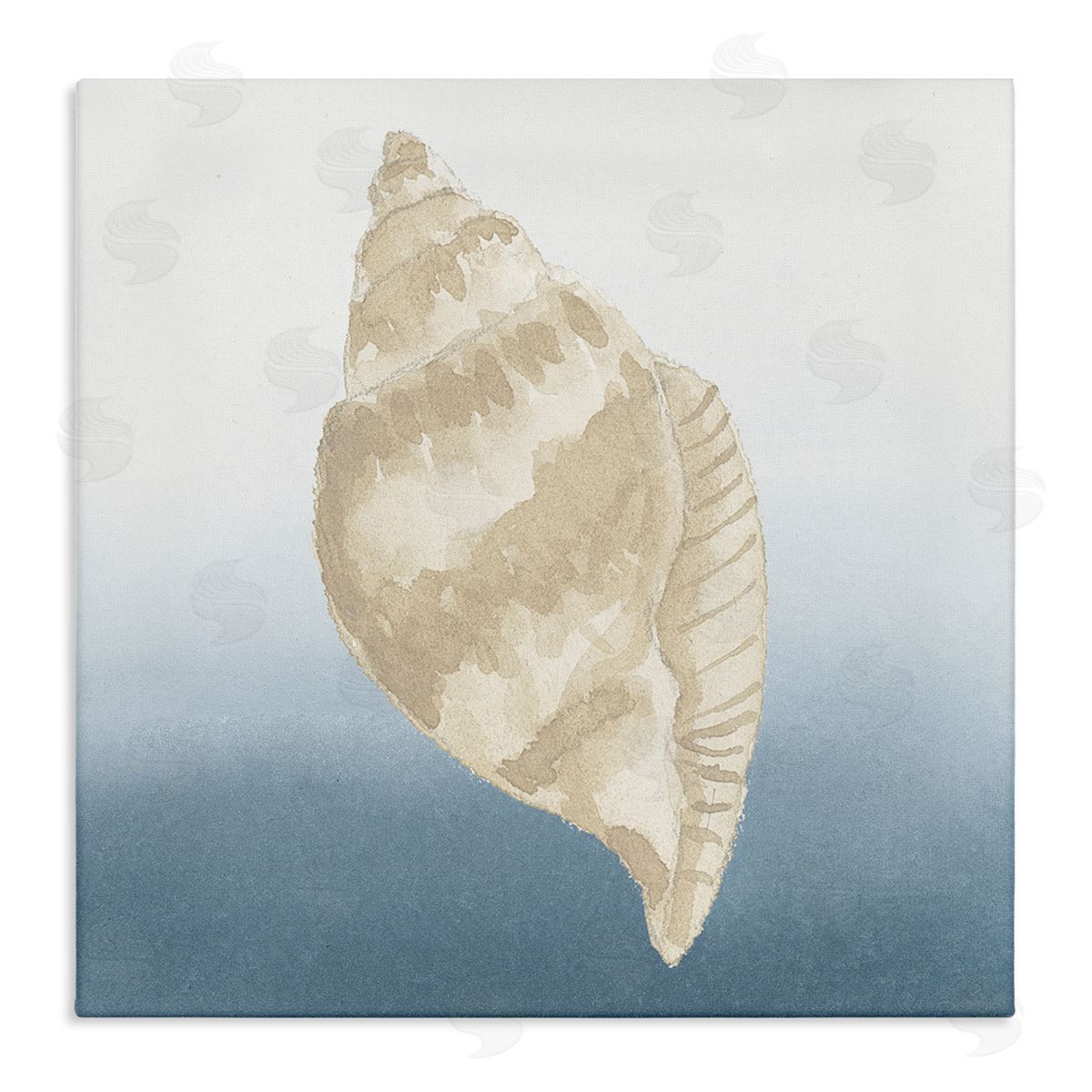 Lucille Price Casual Conch Nautical Life Stretched Canvas Wall Art Print