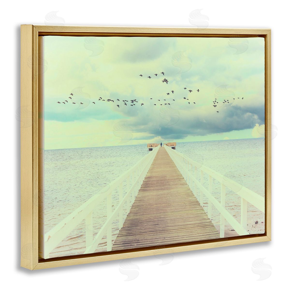 Igor Vitomirov Distant Dock Peaceful Coast Shore