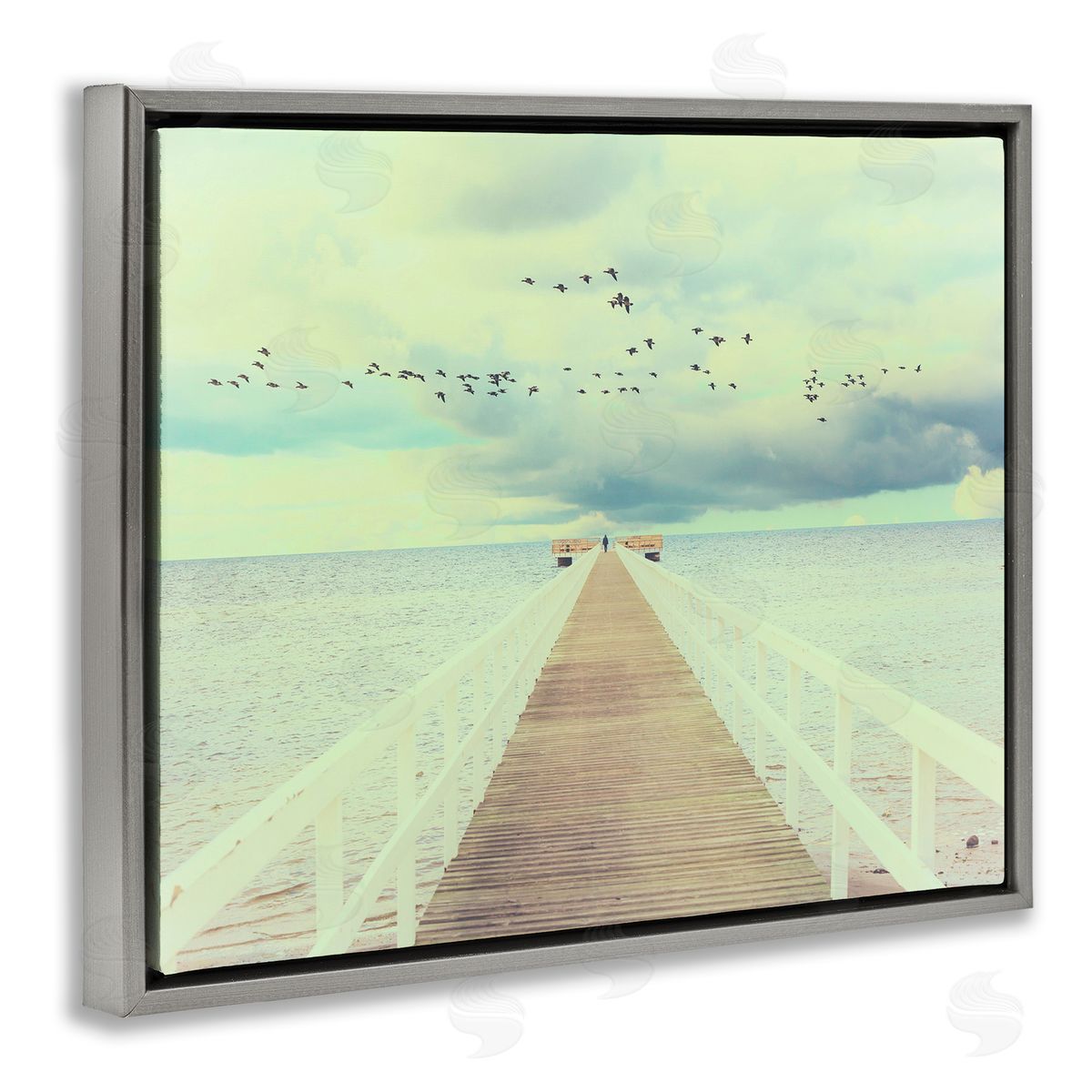 Igor Vitomirov Distant Dock Peaceful Coast Shore