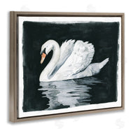 Grace Popp | Beautiful Swan Black Reflection